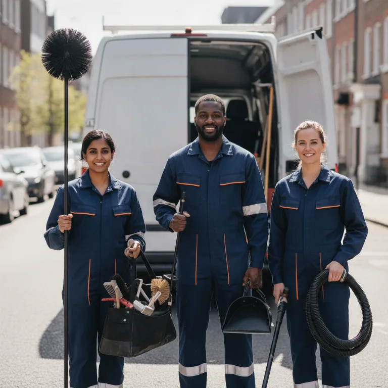 Chimney Sweep team in Swindon